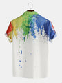 Multi Colour Splash Digital Print Shirt