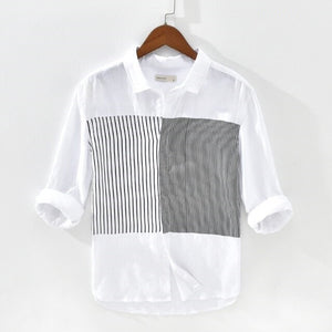 White Authentic Full Sleeves Shirt