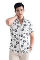 Swag Flower Printed Party Wear Shirt