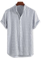 White Vertical Printed Stylish Shirt